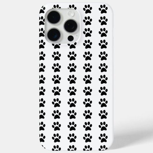 Funda de celular huella de gato Case-Mate iPhone case (Achterkant)