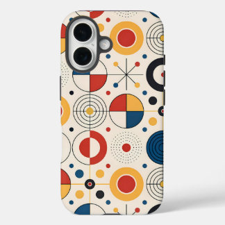 Funda diseño geométrico iPhone 16 hoesje