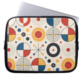 Funda diseño geométrico laptop sleeve