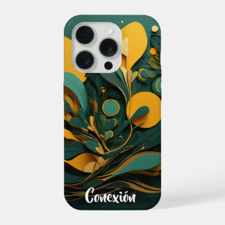 Funda para Celular Arte Biodiversidad Viva Conexió iPhone 15 Pro Hoesje