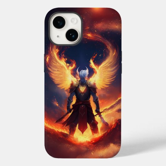 Funda Para Iphone Angel guerrero Case-Mate iPhone Case (Achterkant)