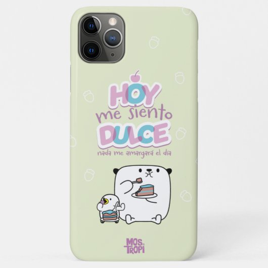 Funda para Iphone│Hoy me siento dulce Case-Mate iPhone Case (Achterkant)