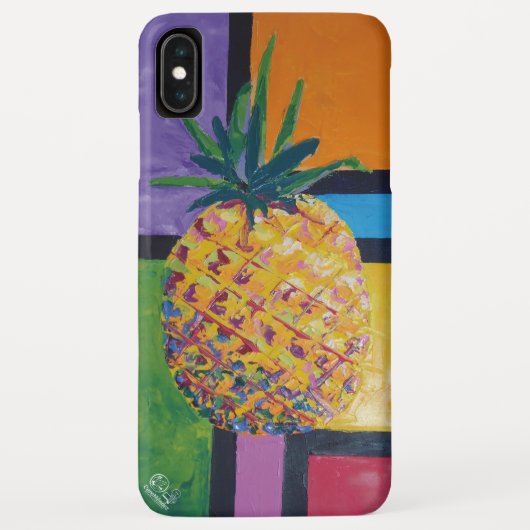Funda para iPhone / iPad, Imagen Obra: Piña, serie Case-Mate iPhone Case (Achterkant)