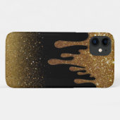Funda para iPhone / iPad negro con dorado Case-Mate iPhone Case (Achterkant (horizontaal))
