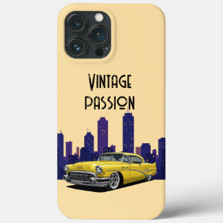 Funda para iPhone / iPad Vintage auto iPhone 13 Pro Max Hoesje