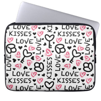 Funda para laptop estilo romántico moderno sleeve