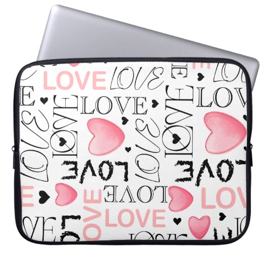 Funda para laptop Romantic Modern Laptop Sleeve (Voorkant)