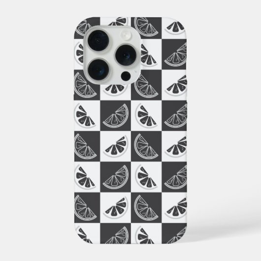 Funda para móvil iphone diseño citricos (Verso)