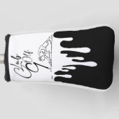 Funda para palo de golf con el golfista gracioso golfheadcover (Voorkant)