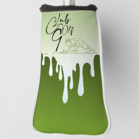 Funda para palo de golf con golfista gracioso golfheadcover (Draai 90)