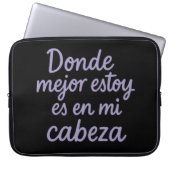 Funda para portátil - Introversión con estilo Laptop Sleeve (Voorkant)