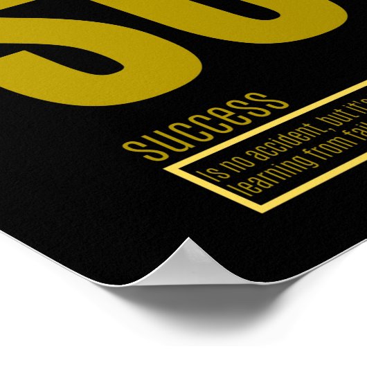 Fundamentele elementen van het Citaat van het Succ Poster (Hoek)