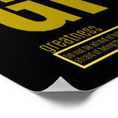 Fundamentele elementen van succes | Meer Poster (Hoek)