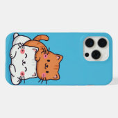 Fundas de gatitos para iPhone (Verso Horizontal)