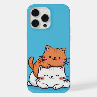Fundas de gatitos para iPhone 15 Pro Max Hoesje