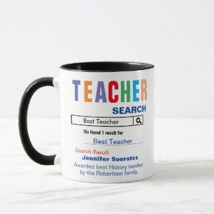 Funding Custom Best Teacher Cadeau Mok