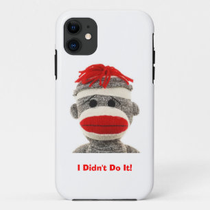 Funding & Cute Sock Monkey I Phone 5 hoesje