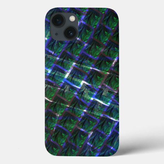 Fundo com imagem verde sob grade escura? Case-Mate iPhone case (Achterkant)