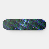 Fundo de imagem verde sob grade escura? skateboard (Horizontaal)