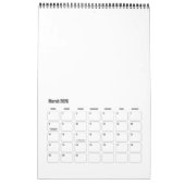 Fundraiser Calendar DIY Calendar Kalender (Mar 2026)