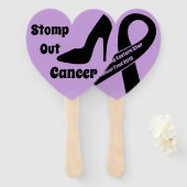 Fundraiser Fan Handwaaier (Voorkant en achterkant)