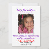 Fundraiser-uitnodiging Kaart (Voorkant)