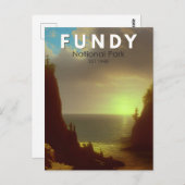 Fundy National Park Canada Art Briefkaart (Voorkant / Achterkant)