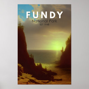 Fundy National Park Canada  Art Poster