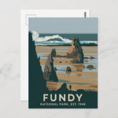 Fundy National Park Canada Briefkaart (Voorkant / Achterkant)