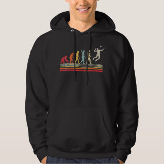 Funens Funny Volleyball Evolution of Man  R Hoodie