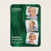 Funérailles 3 photo Carte de prière commémorative  (Devant)