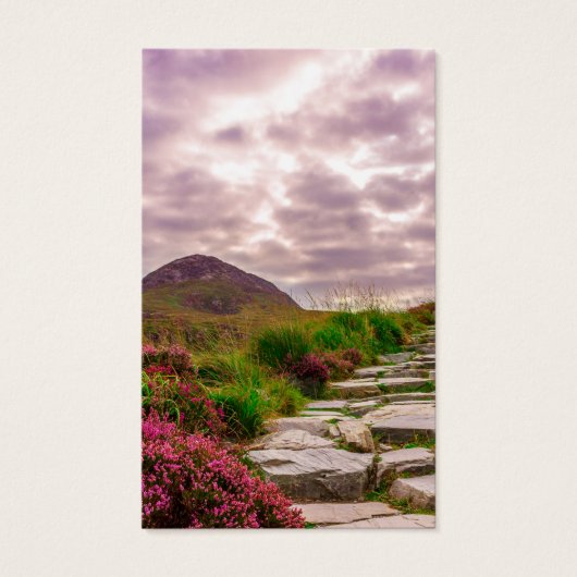 Funérailles Belle Irlande Prière Cartes de Sympath (Devant)