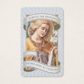 Funérailles Catholique St Gabriel Prière Cartes de (Devant)