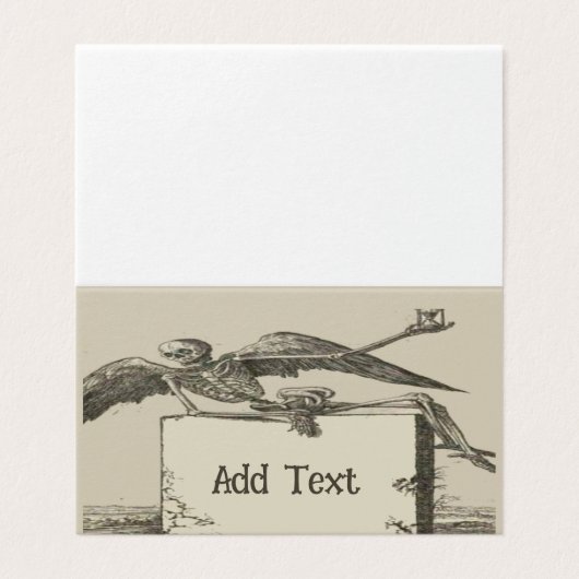 Funérailles comiques, ajouter du texte, (Outside Unfolded)