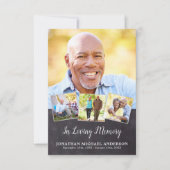 Funérailles commémoratives 4 Carte de prière en sy (Devant)