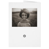 Funérailles dans nos coeurs pour toujours carte po (Dos)