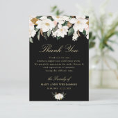 funérailles florales de magnolia blanche merci (Debout devant)