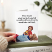 Funérailles Funny Vieillir Carte de voeux Annivers