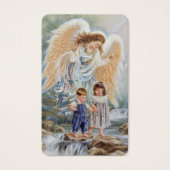 Funérailles Guardian Anges prière Cartes de Sympat (Devant)