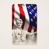 Funérailles Lincoln Memorial Prière Sympathy Carte (Devant)