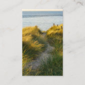 Funérailles Mémorial Dunes de sable Prière Cartes  (Devant)