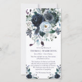 Funérailles Mémorial Marine Peonies Perdre Merci C (Devant)