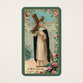 Funérailles Memorial St Rose Prayer Cartes de Symp (Devant)