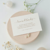 Funérailles Merci Cartes de notes Bereavement