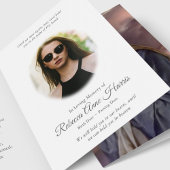 Funérailles Merci Cartes | Sainte Mère 02