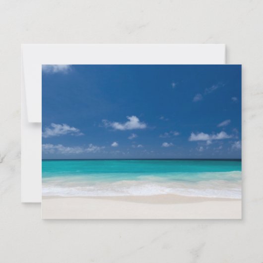 Funérailles Merci Note Grief Océan | Bereavement (Dos)