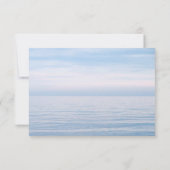 Funérailles Merci Note Grief Océan | Bereavement (Dos)