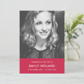 Funérailles modernes | Programme de célébration ro (Debout devant)