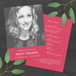 Funérailles modernes   Programme de célébration ro