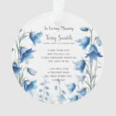 Funérailles / Ornement commémoratif (devant)